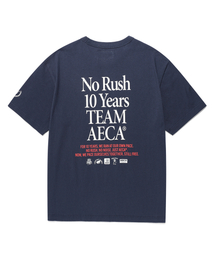 AECA（エイカ）の「AECA 10th ANNIVERSARY LOGO HALF SLEEVE TEE-NAVY（Tシャツ/カットソー）」