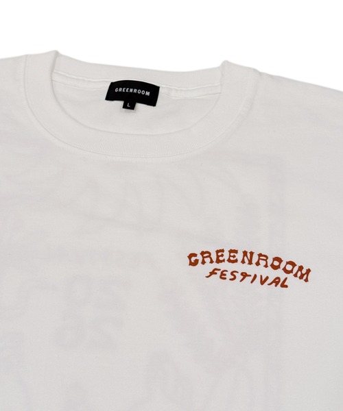 GREENROOM(グリーンルーム)の「【ZOZO限定】UHUHU ALOHA × GREENROOM FESTIVAL 26 TEE(Tシャツ/カットソー・メンズ・ホワイト・X-LARGE/LARGE/MEDIUM)」の2枚目の写真