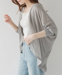 ロング丈 ボレロカーディガン