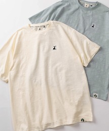 CAPTAIN STAG | 【76】【CAPTAIN STAG/キャプテンスタッグ】ワンポイントワッペン スラブ クルーネック Tシャツ/ユニセックス/レディース/メンズ(Tシャツ/カットソー)