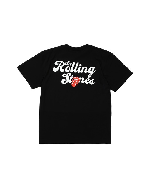 JUGLANS(ユグランス)の「The Rolling Stones ザ・ローリング・ストーンズ 半袖 プリント アーティスト Tシャツ ブラック(Tシャツ/カットソー・メンズ・ブラック・M/L/XL)」の2枚目の写真