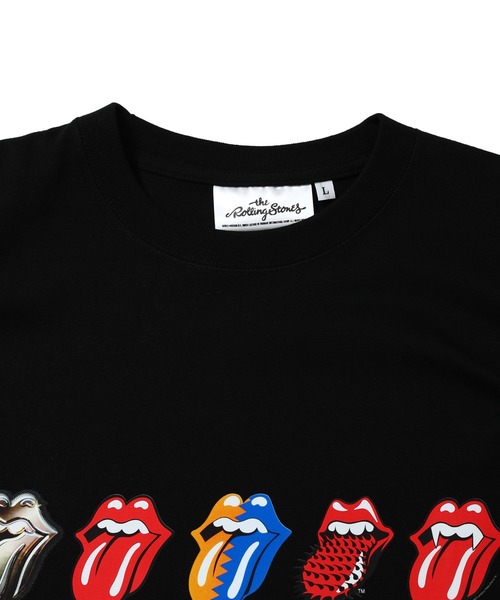 JUGLANS(ユグランス)の「The Rolling Stones ザ・ローリング・ストーンズ 半袖 プリント アーティスト Tシャツ ブラック(Tシャツ/カットソー・メンズ・ブラック・M/L/XL)」の3枚目の写真