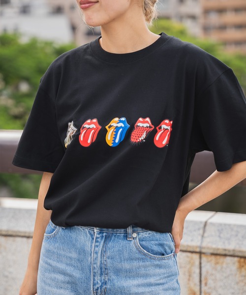JUGLANS(ユグランス)の「The Rolling Stones ザ・ローリング・ストーンズ 半袖 プリント アーティスト Tシャツ ブラック(Tシャツ/カットソー・メンズ・ブラック・M/L/XL)」の20枚目の写真