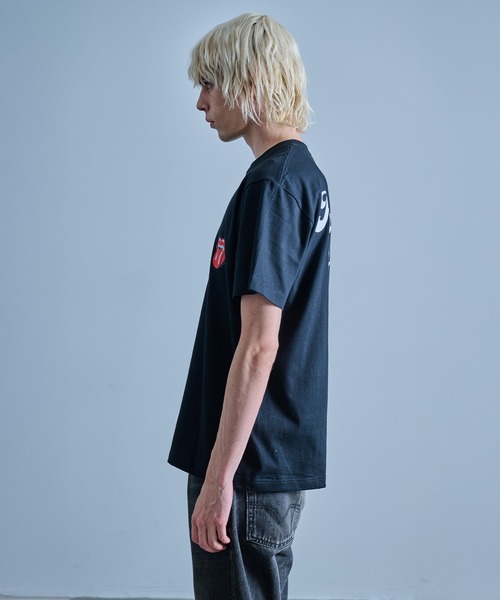 JUGLANS(ユグランス)の「The Rolling Stones ザ・ローリング・ストーンズ 半袖 プリント アーティスト Tシャツ ブラック(Tシャツ/カットソー・メンズ・ブラック・M/L/XL)」の10枚目の写真