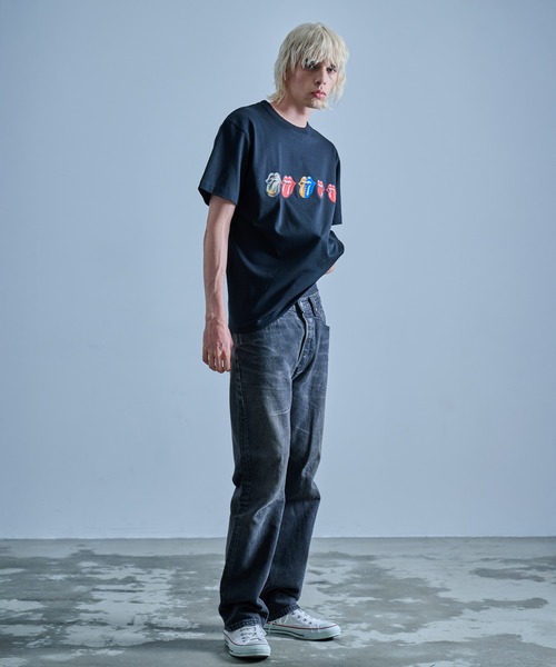 JUGLANS(ユグランス)の「The Rolling Stones ザ・ローリング・ストーンズ 半袖 プリント アーティスト Tシャツ ブラック(Tシャツ/カットソー・メンズ・ブラック・M/L/XL)」の17枚目の写真