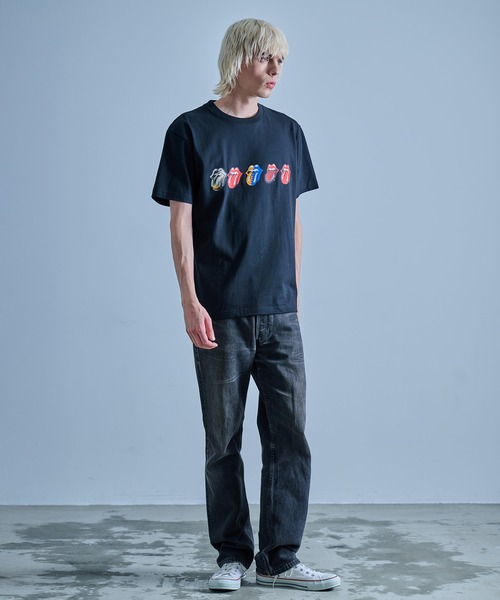 JUGLANS(ユグランス)の「The Rolling Stones ザ・ローリング・ストーンズ 半袖 プリント アーティスト Tシャツ ブラック(Tシャツ/カットソー・メンズ・ブラック・M/L/XL)」の16枚目の写真