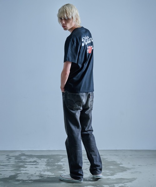JUGLANS(ユグランス)の「The Rolling Stones ザ・ローリング・ストーンズ 半袖 プリント アーティスト Tシャツ ブラック(Tシャツ/カットソー・メンズ・ブラック・M/L/XL)」の19枚目の写真