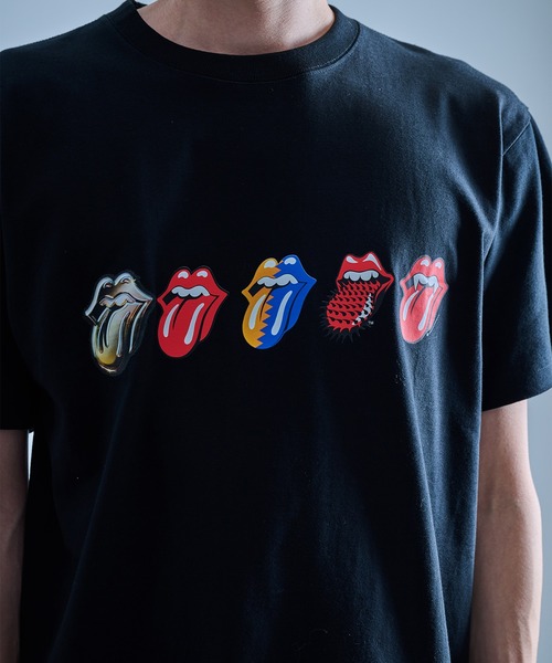 JUGLANS(ユグランス)の「The Rolling Stones ザ・ローリング・ストーンズ 半袖 プリント アーティスト Tシャツ ブラック(Tシャツ/カットソー・メンズ・ブラック・M/L/XL)」の22枚目の写真