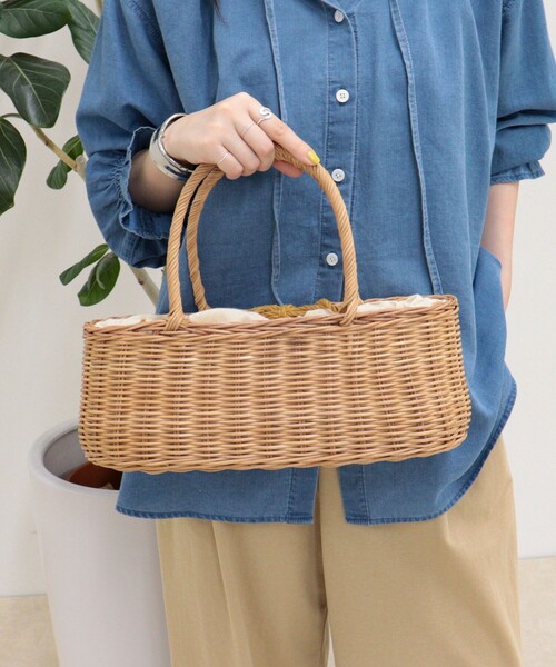 fredy emue(フレディエミュ)の「ラタントートバッグ(トートバッグ・レディース・ベージュ系その他/ベージュ・FREE)」の3枚目の写真