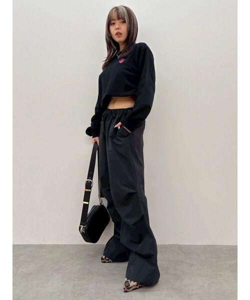 EVRIS（エヴリス）の「ワンショルダースウェットトップス（スウェット・レディース・グレー/ホワイト・FREE）」の19枚目の写真