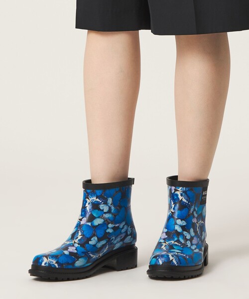 AIGLE(エーグル)の「<AIGLE> FULFEEL Butterfly(レインシューズ・レディース・ネイビー・37/39/36/38)」の2枚目の写真