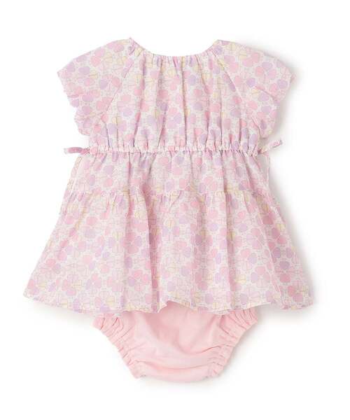 kate spade new york kids（ケイトスペードニューヨーク）の「スペードフラワーティアードワンピース（その他ベビーウェア・キッズ・ピンク・90cm/80ｃｍ）」の2枚目の写真