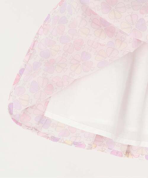 kate spade new york kids（ケイトスペードニューヨーク）の「スペードフラワーティアードワンピース（その他ベビーウェア・キッズ・ピンク・90cm/80ｃｍ）」の8枚目の写真