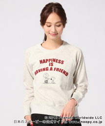 GLOBAL WORK | PEANUTS-スウェットWomen/709916(スウェット)