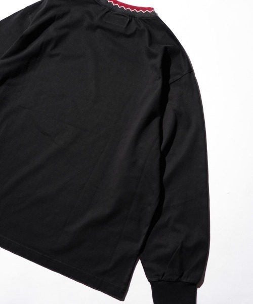 MAUI and Sons(マウイアンドサンズ)の「Maui & Sons マウイ アンド サンズ / Spirit Weave LS Crew(Tシャツ/カットソー・メンズ・ブラック/ターコイズブルー/オレンジ/ネイビー・LARGE/MEDIUM/SMALL)」の12枚目の写真