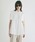 CLANE�i�N���l�j�́uPANELL PLEAT SQUARE SLEEVE SHIRTS�i�V���c/�u���E�X�j�v�b�z���C�g