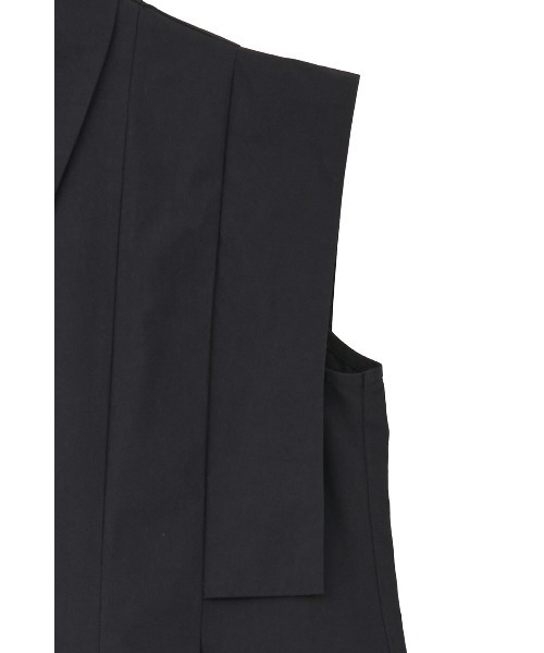CLANE(クラネ)の「PANELL PLEAT SQUARE SLEEVE SHIRTS(シャツ/ブラウス・レディース・ホワイト/ネイビー/ミント・2/1)」の7枚目の写真