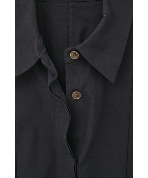 CLANE(クラネ)の「PANELL PLEAT SQUARE SLEEVE SHIRTS(シャツ/ブラウス・レディース・ホワイト/ネイビー/ミント・2/1)」の9枚目の写真