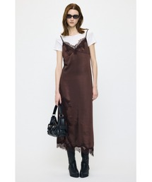 LACE TRIM SATIN キャミソール（キャミソール）｜MOUSSY（マウジー）の