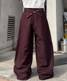 sedacle（セダクル）の「バッグベルトカーブスラックス（スラックス）」