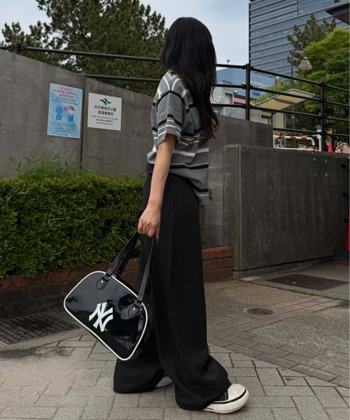 sedacle(セダクル)の「バッグベルトカーブスラックス(スラックス・メンズ・ボルドー/ブラック・SMALL/LARGE/MEDIUM)」の10枚目の写真