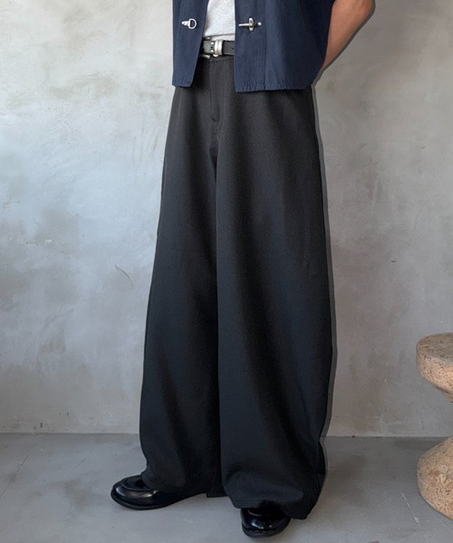 sedacle(セダクル)の「バッグベルトカーブスラックス(スラックス・メンズ・ボルドー/ブラック・SMALL/LARGE/MEDIUM)」の22枚目の写真