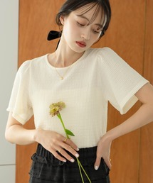 リブフリルキャミ（キャミソール）｜hinari（ヒナリ）のファッション
