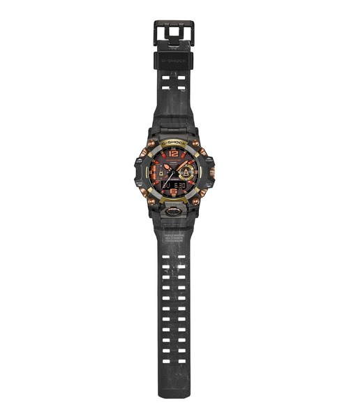 G-SHOCK（ジーショック）の「Magma Gold / MASTER OF G MUDMASTER(マッドマスター) / GWG-B1000MG-1A9JR（アナログ腕時計・メンズ・ブラック×ゴールド・FREE）」の3枚目の写真