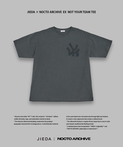 トップス JieDa / SHUN KOMIYAMA PHOTO SHIRT Jieda（ジエダ）の「【jieda】SHUN KOMIYAMA PHOTO SHIRT（Tシャツ