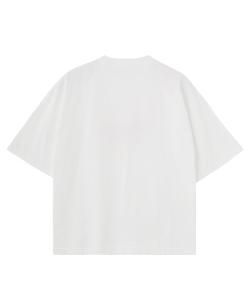 MILKFED.（ミルクフェド）の「HEART FLOWER EMBROIDERY S/S TEE（Tシャツ/カットソー・レディース・ホワイト/ブラック/ライトブルー・L/M）」の22枚目の写真