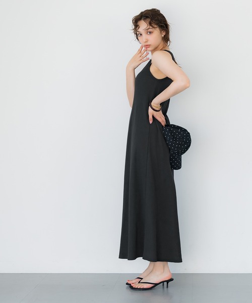 coca(coca)(コカ)の「OUT BRA ノースリーブワンピース(ワンピース・レディース・グレー/ブラック・L/M/S)」の15枚目の写真