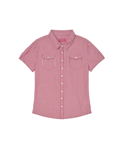 NYXX（エヌワイエックスエックス）の「CHECK BLOUSE RED（シャツ/ブラウス・レディース・その他・FREE）」の2枚目の写真