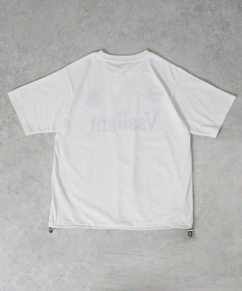 NYLAUS(ナイラス)の「【NYS】ロゴ刺繍 ドローコード ゲームシャツ ユニフォームデザイン 半袖(Tシャツ/カットソー・メンズ・ブラック/ピンク/アイボリー・L/M)」の12枚目の写真