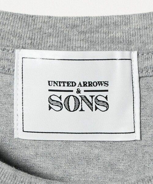UNITED ARROWS & SONS（ユナイテッドアローズアンドサンズ）の「＜UNITED ARROWS & SONS＞ PLAIN S/SLEEVE TEE/Tシャツ（Tシャツ/カットソー・メンズ・ホワイト/ブラック/グレー系・XL/L/M/S）」の12枚目の写真