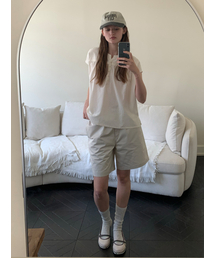 Snore bermuda shorts (sand)