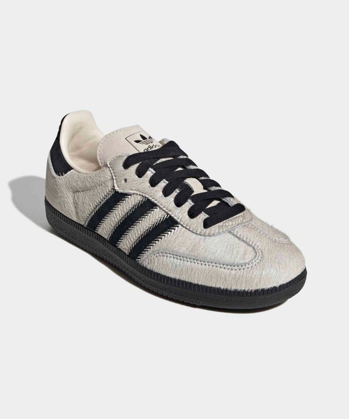 adidas(アディダス)の「サンバ OG / Samba OG / アディダスオリジナルス adidas Originals(スニーカー・レディース・ホワイト×ブラック・25.0cm/23.0cm/22.5cm/24.5cm/24.0cm/23.5cm/29.0cm/28.5cm/28.0cm/27.5cm/27.0cm/26.5cm/26.0cm/25.5cm)」の4枚目の写真