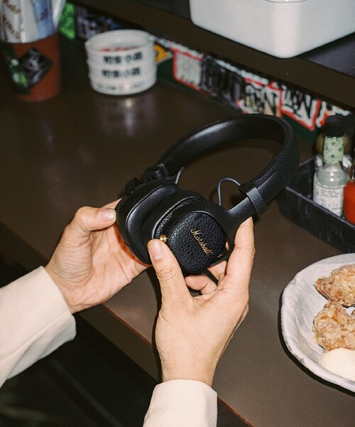 Marshall(マーシャル)の「Marshall / Milton A.N.C.(ヘッドフォン/イヤホン・レディース・ブラック・ONE SIZE)」の2枚目の写真