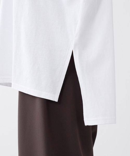 UMBRO(アンブロ)の「【追加】【UMBRO×MICA&DEAL】"MADL"ロゴプリントT-shirt(Tシャツ/カットソー・レディース・グレイッシュベージュ/ホワイト・FREE)」の8枚目の写真