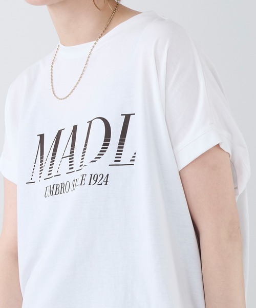 UMBRO(アンブロ)の「【追加】【UMBRO×MICA&DEAL】"MADL"ロゴプリントT-shirt(Tシャツ/カットソー・レディース・グレイッシュベージュ/ホワイト・FREE)」の21枚目の写真