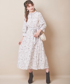 ボウタイリボンシアーワンピース（ワンピース）｜couture BY ROJITA