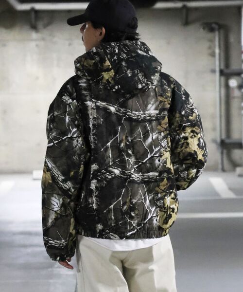 BEN DAVIS(ベンデイビス)の「【BEN DAVIS(ベンデイビス)】WORKERS PARKA / フーデッドワークジャケット ダブルジップ キルティング裏地 アウター ポケット ワーク ユニセックス(ブルゾン・メンズ・ピンク系その他/ネイビー/その他1/ブラック/サンドベージュ・MEDIUM/X-LARGE/LARGE)」の9枚目の写真