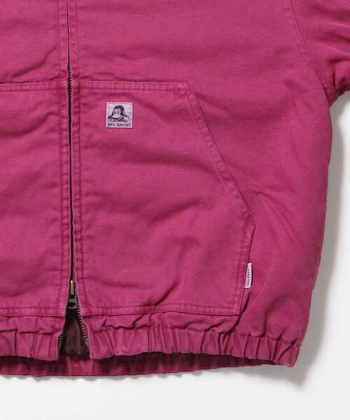 BEN DAVIS(ベンデイビス)の「【BEN DAVIS(ベンデイビス)】WORKERS PARKA / フーデッドワークジャケット ダブルジップ キルティング裏地 アウター ポケット ワーク ユニセックス(ブルゾン・メンズ・ピンク系その他/ネイビー/その他1/ブラック/サンドベージュ・MEDIUM/X-LARGE/LARGE)」の19枚目の写真