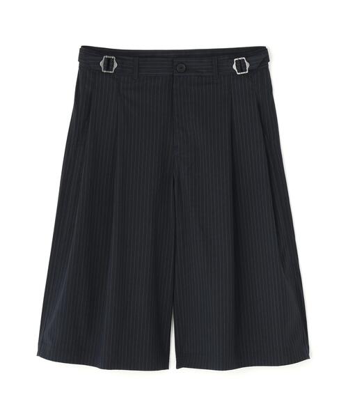 NOT4NERD(ノットフォーナード)の「NOT4NERD/ノットフォーナード/Two Tuck Stripe Bermuda Shorts(その他パンツ・メンズ・ネイビー・M/XL/L)」の1枚目の写真