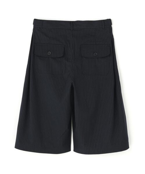 NOT4NERD(ノットフォーナード)の「NOT4NERD/ノットフォーナード/Two Tuck Stripe Bermuda Shorts(その他パンツ・メンズ・ネイビー・M/XL/L)」の2枚目の写真