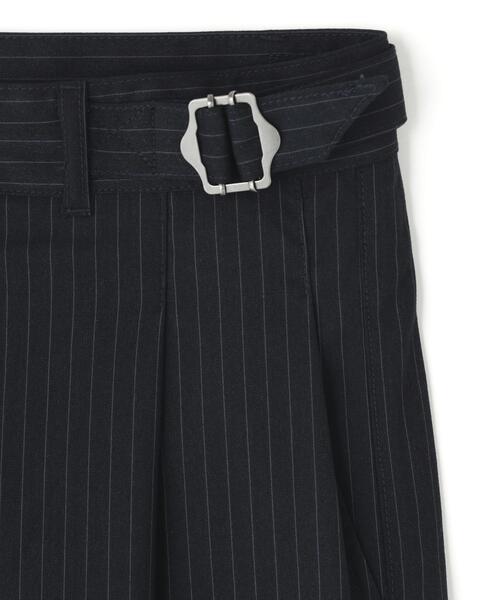 NOT4NERD(ノットフォーナード)の「NOT4NERD/ノットフォーナード/Two Tuck Stripe Bermuda Shorts(その他パンツ・メンズ・ネイビー・M/XL/L)」の4枚目の写真