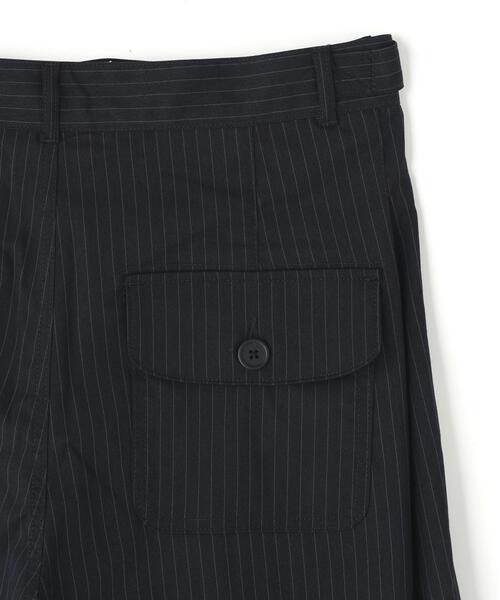 NOT4NERD(ノットフォーナード)の「NOT4NERD/ノットフォーナード/Two Tuck Stripe Bermuda Shorts(その他パンツ・メンズ・ネイビー・M/XL/L)」の6枚目の写真