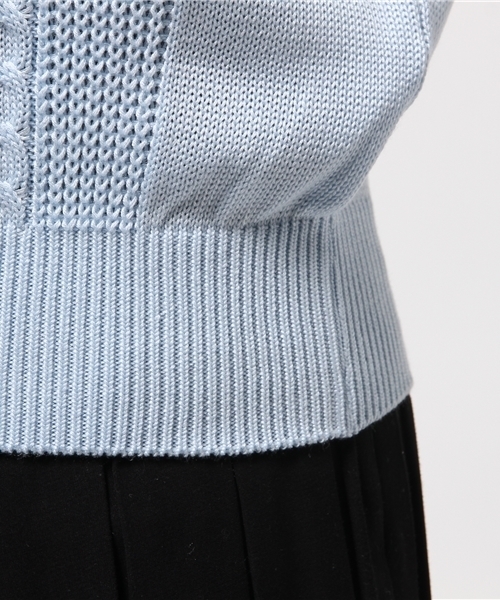 robbem（ロベム）の「【robbem】長袖フリルニットプルオーバー（ニット/セーター・レディース・ライトブルー/ライトベージュ/ネイビー・FREE）」の11枚目の写真