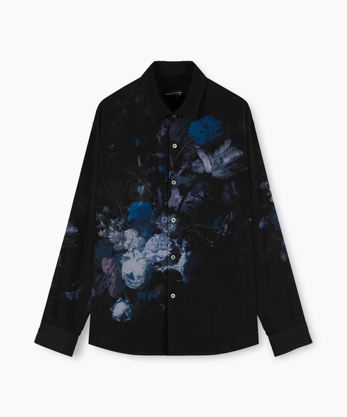 LAD MUSICIAN(ラッドミュージシャン)の「DECHINE FLOWER COMFORT SHIRT(シャツ/ブラウス・メンズ・ブラック×レッド/ブラック×ブルー/ワイン・44/42/46)」の2枚目の写真