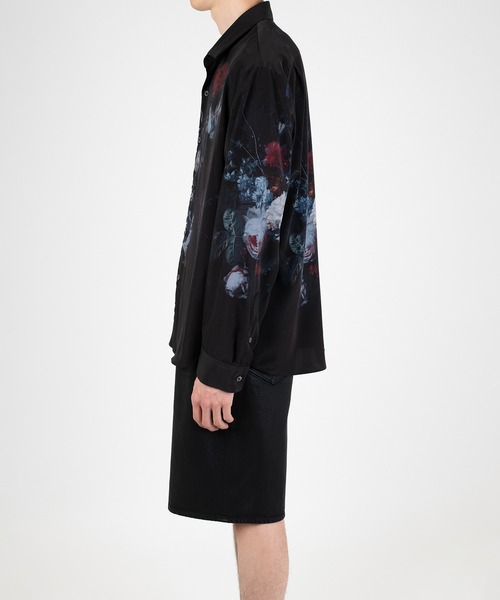 LAD MUSICIAN(ラッドミュージシャン)の「DECHINE FLOWER COMFORT SHIRT(シャツ/ブラウス・メンズ・ブラック×レッド/ブラック×ブルー/ワイン・44/42/46)」の5枚目の写真