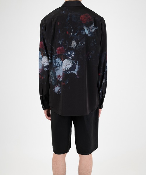LAD MUSICIAN(ラッドミュージシャン)の「DECHINE FLOWER COMFORT SHIRT(シャツ/ブラウス・メンズ・ブラック×レッド/ブラック×ブルー/ワイン・44/42/46)」の6枚目の写真